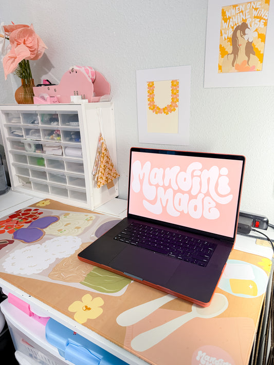 Plate Lunch Desk Mat