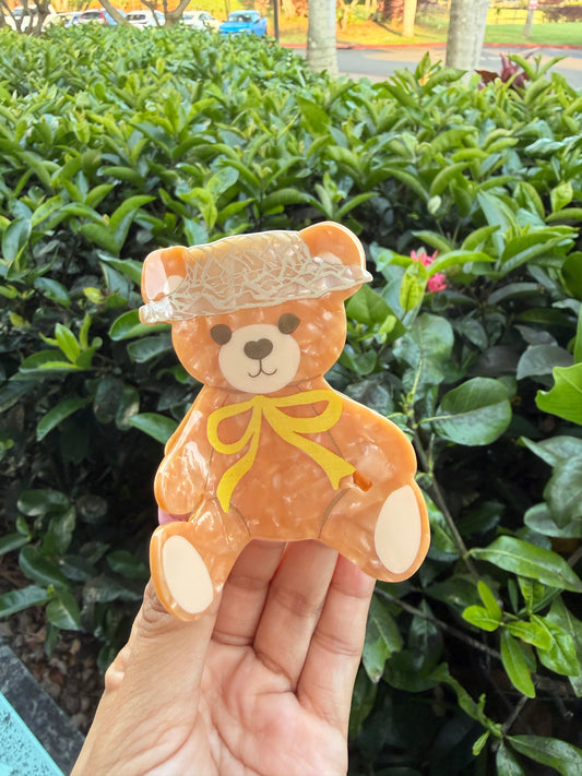 Phases Hawaii x Mandini Made Meli Bear Claw Clip