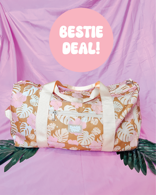 Lei'd Back Duffle Bag - Zelanie Print